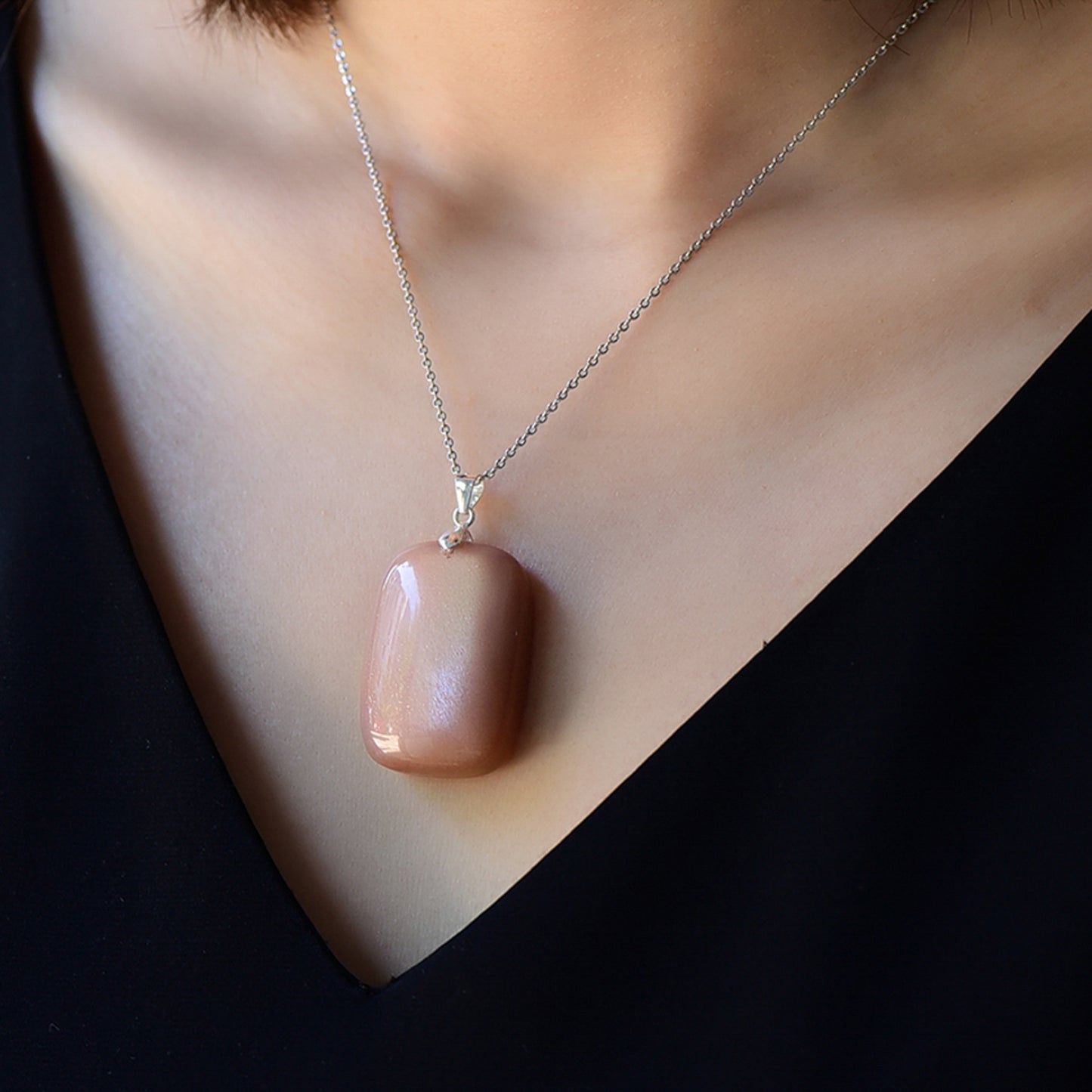 Heliolite Pendant