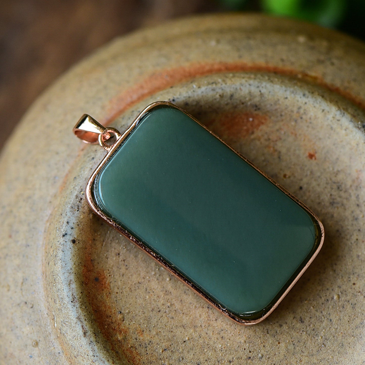 Nephrite Jade Pendant (Certified)