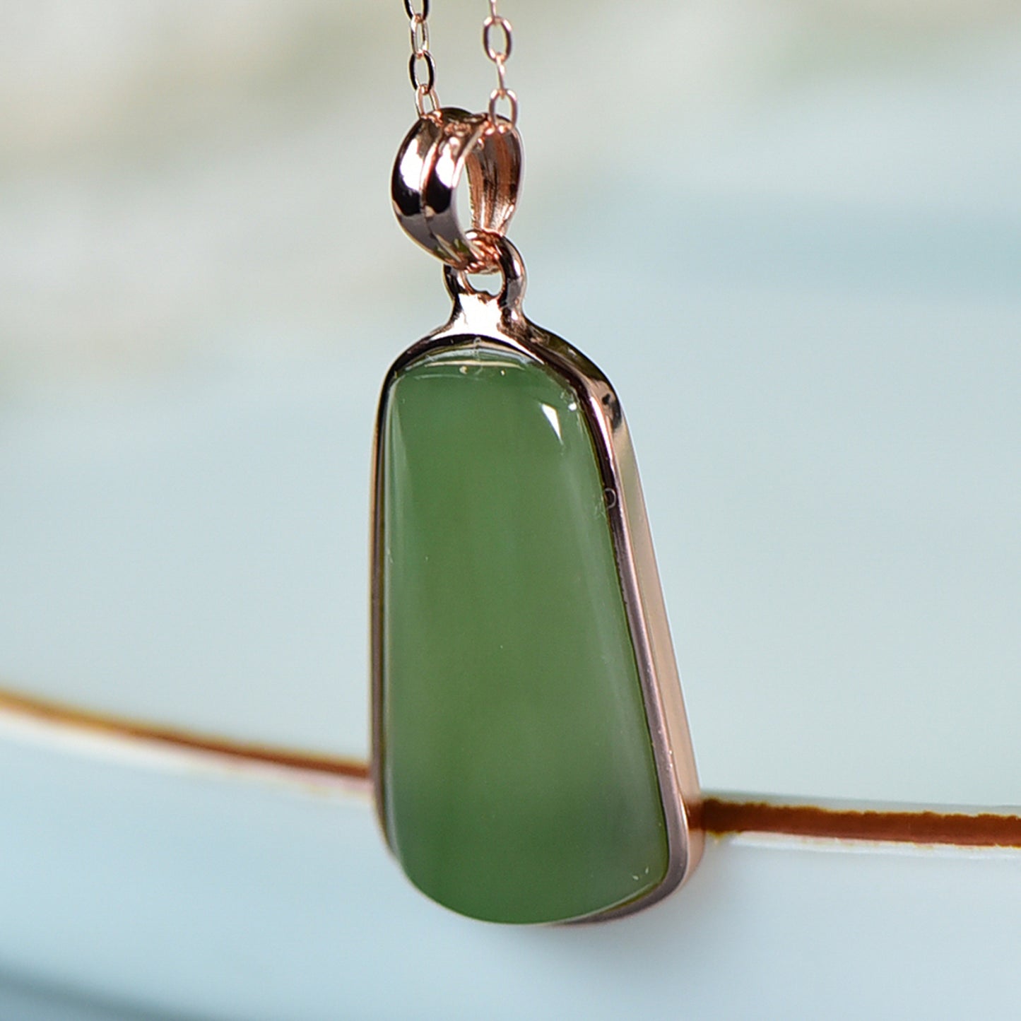 Nephrite Jade Pendant (Certified)