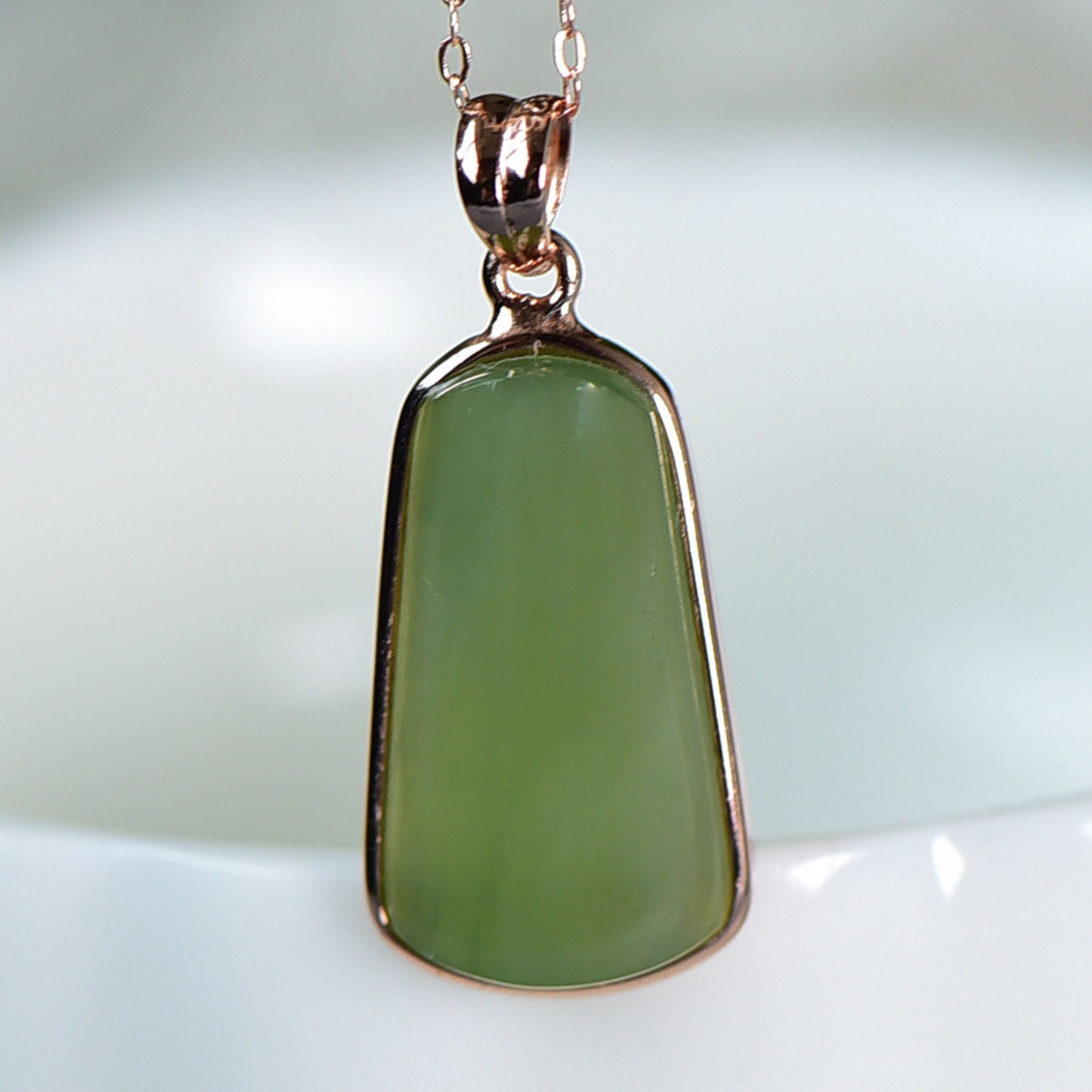 Nephrite Jade Pendant (Certified)
