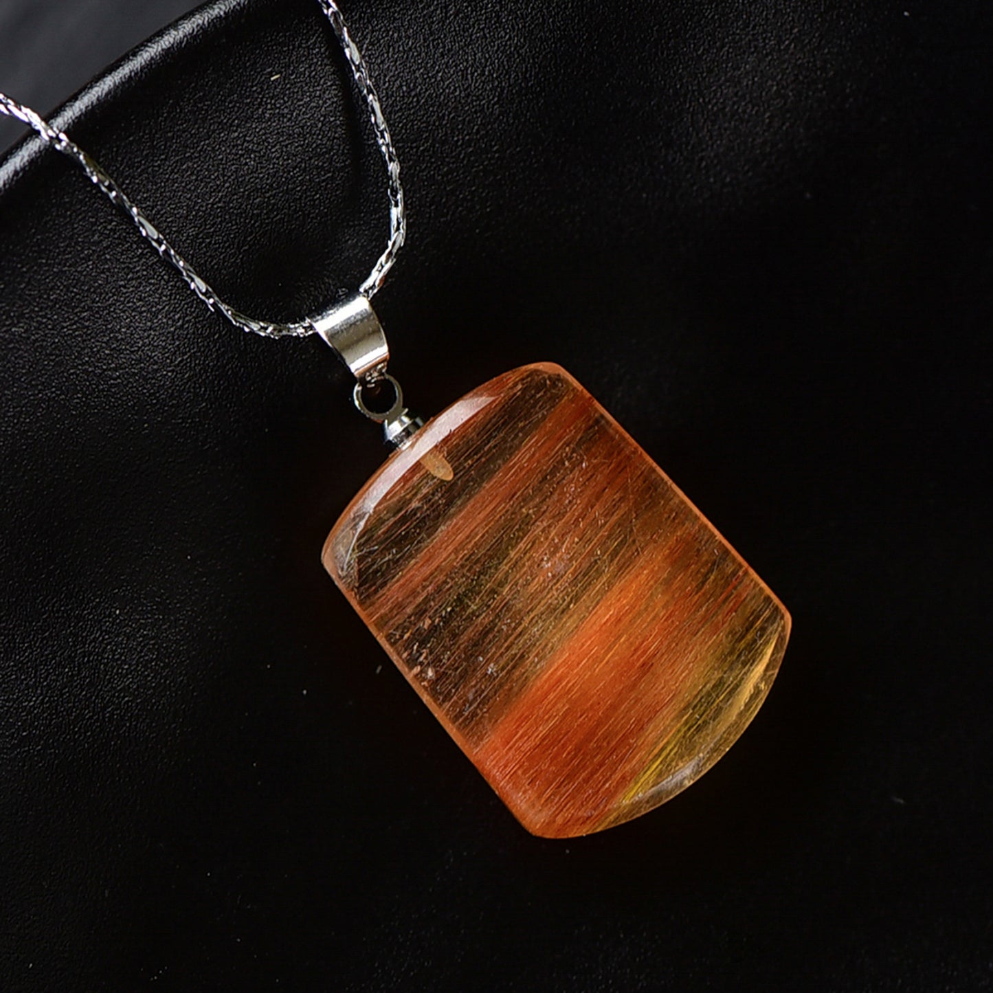 Rutilated Quartz Pendant