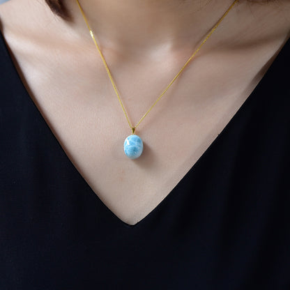 Larimar Pendant