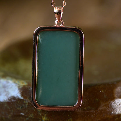 Nephrite Jade Pendant (Certified)