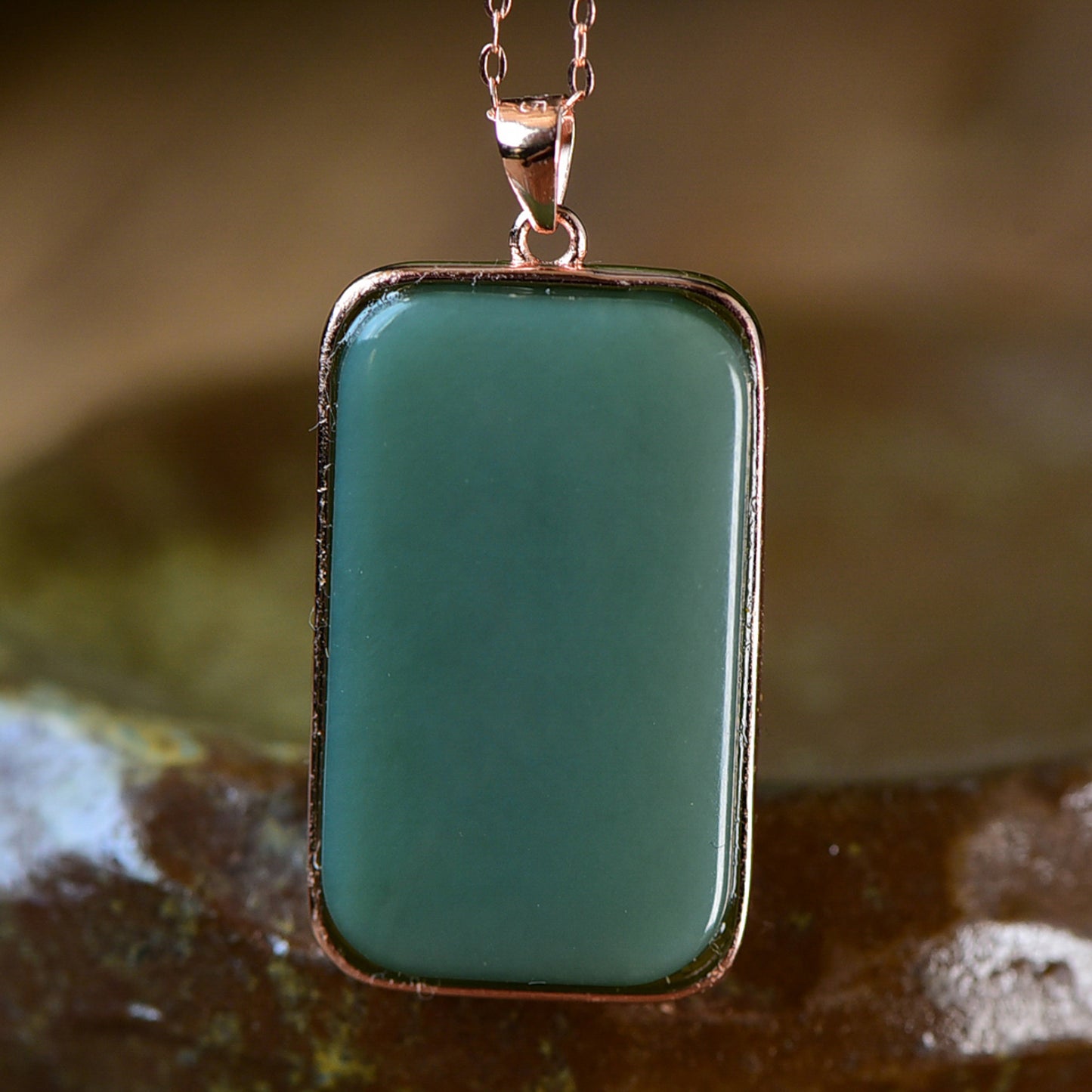 Nephrite Jade Pendant (Certified)