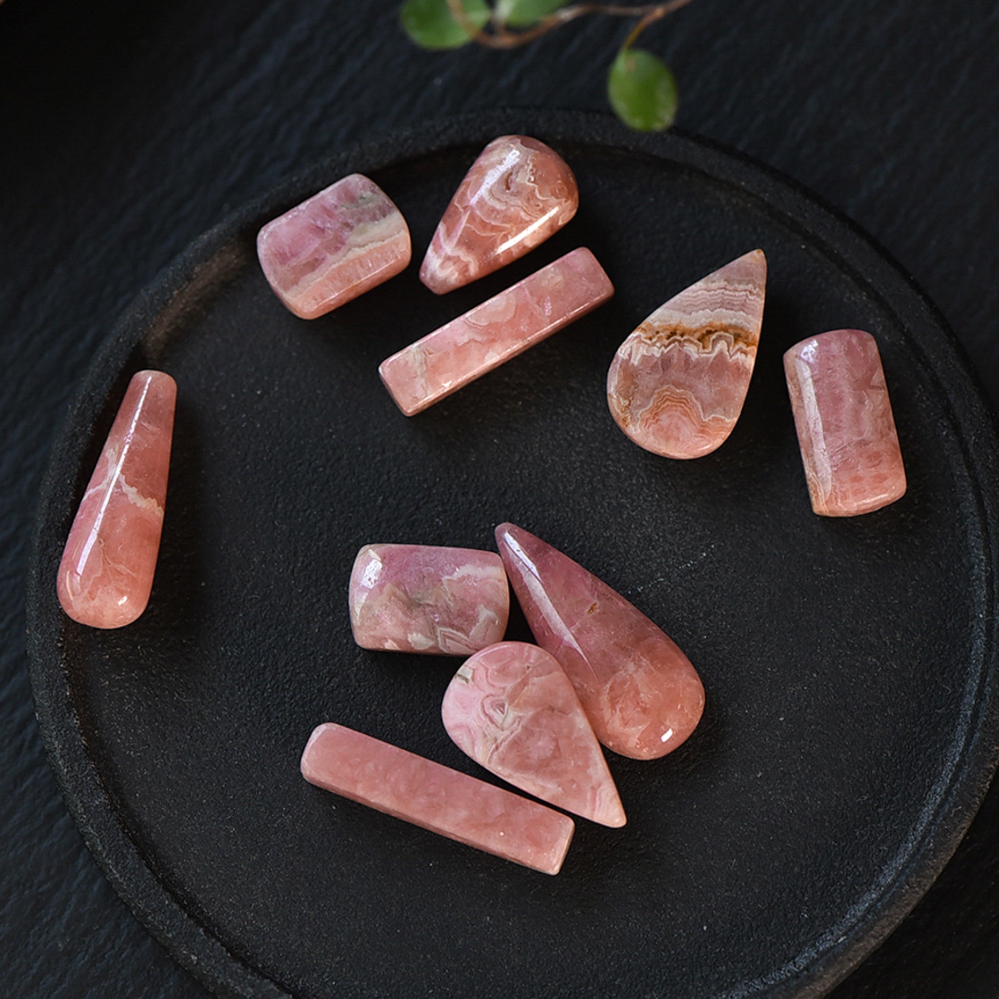 Fantastic Top popular Grade Quality 100% Natural Rhodochrosite Cabochon Loose Gemstone For Making Jewelry 88Ct. 40x30x7 mm